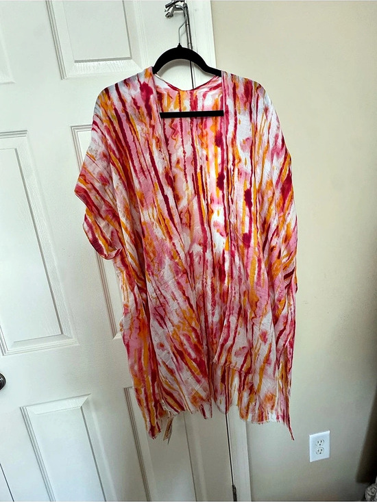 Patricia Nash Other - Patricia Nash Abstract in Pink & Orange NWT bathing suit cover